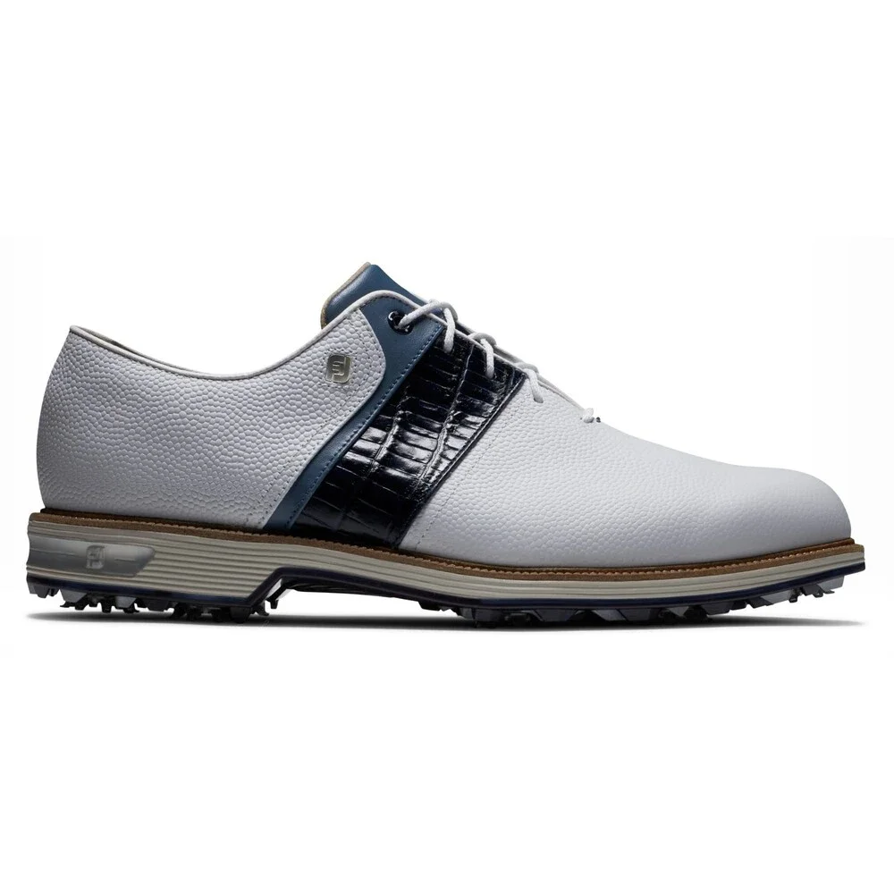 FootJoy Premiere Series - Packard 54269 Men's 9 B White Navy Golf Shoes MEW2348